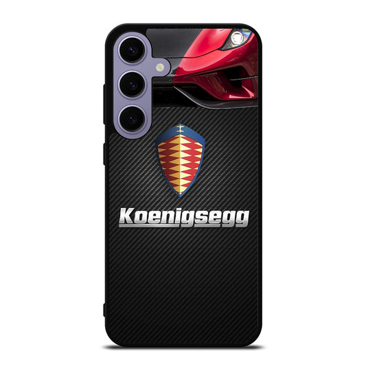 KOENIGSEGG CARBON LOGO Samsung Galaxy S24 Plus Case Cover