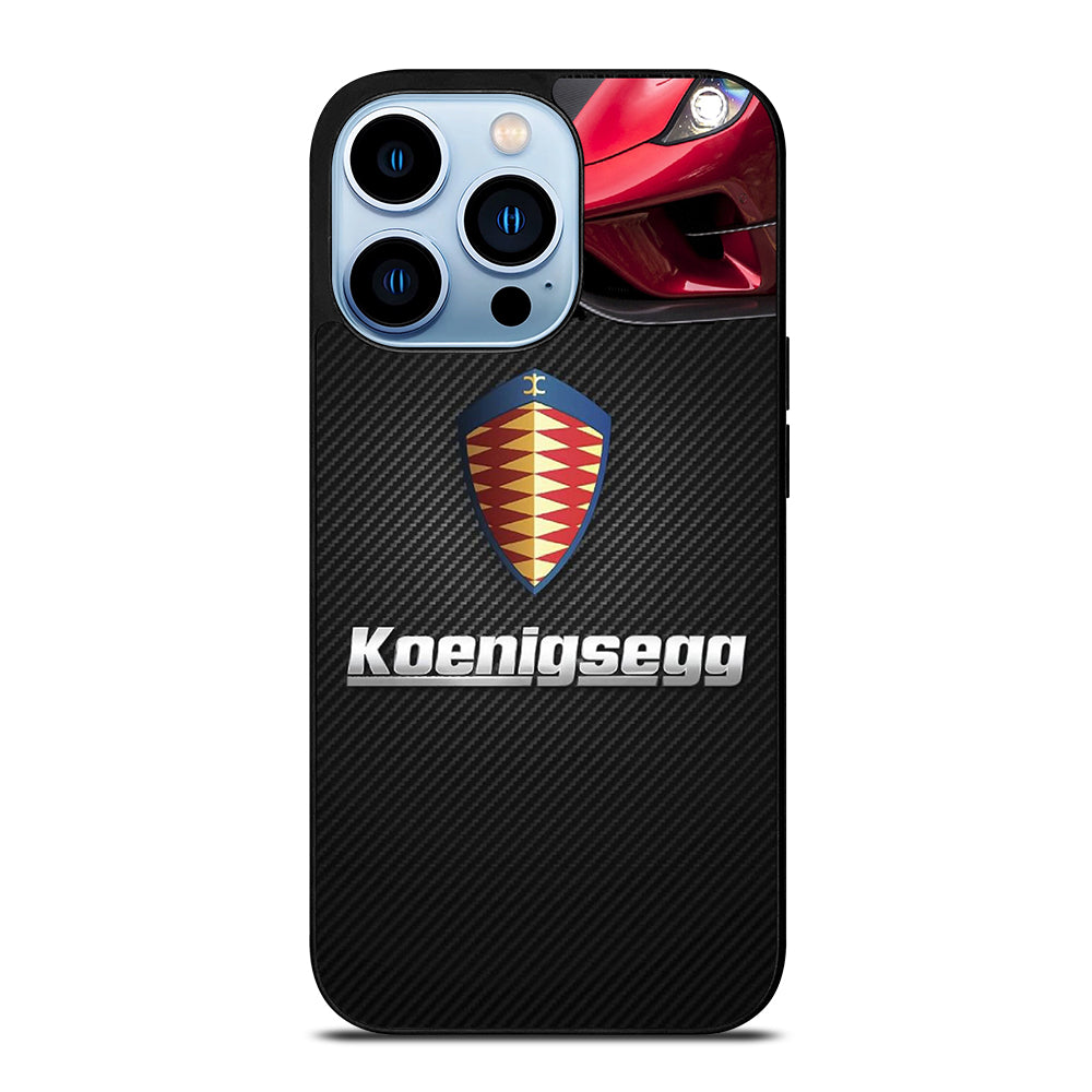 KOENIGSEGG CARBON LOGO iPhone 13 Pro Max Case Cover