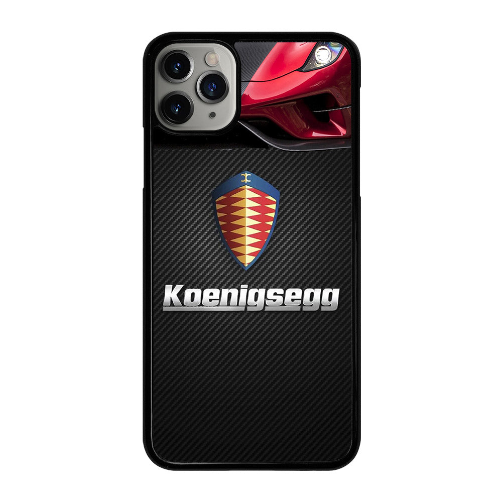 KOENIGSEGG CARBON LOGO iPhone 11 Pro Max Case Cover