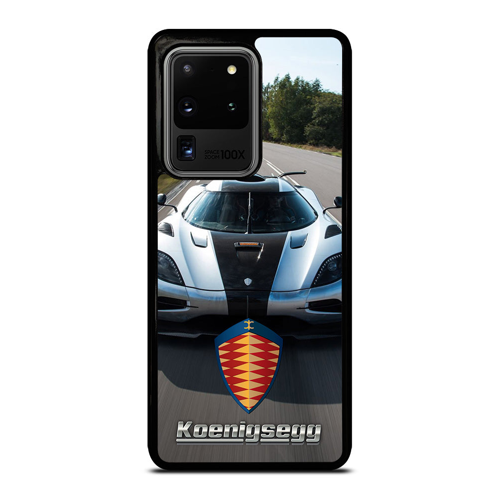 KOENIGSEGG CAR WHITE Samsung Galaxy S20 Ultra Case Cover