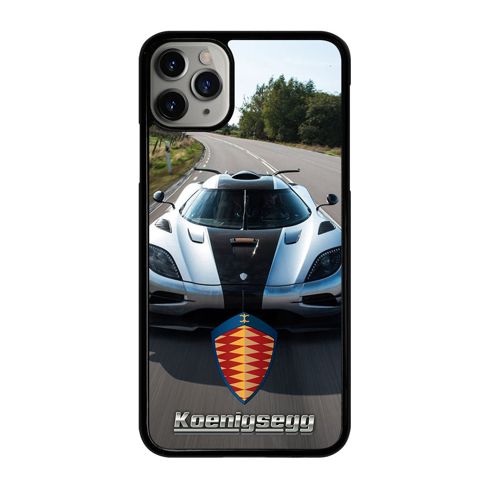KOENIGSEGG CAR WHITE iPhone 11 Pro Max Case Cover