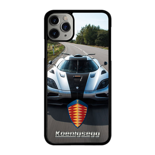 KOENIGSEGG CAR WHITE iPhone 11 Pro Max Case Cover