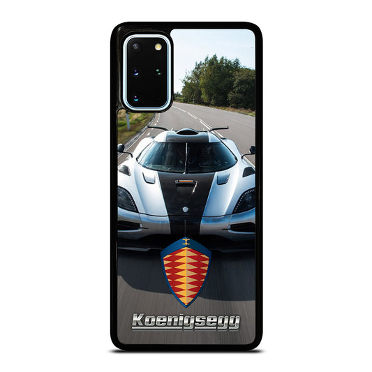 KOENIGSEGG CAR WHITE Samsung Galaxy S20 Plus Case Cover