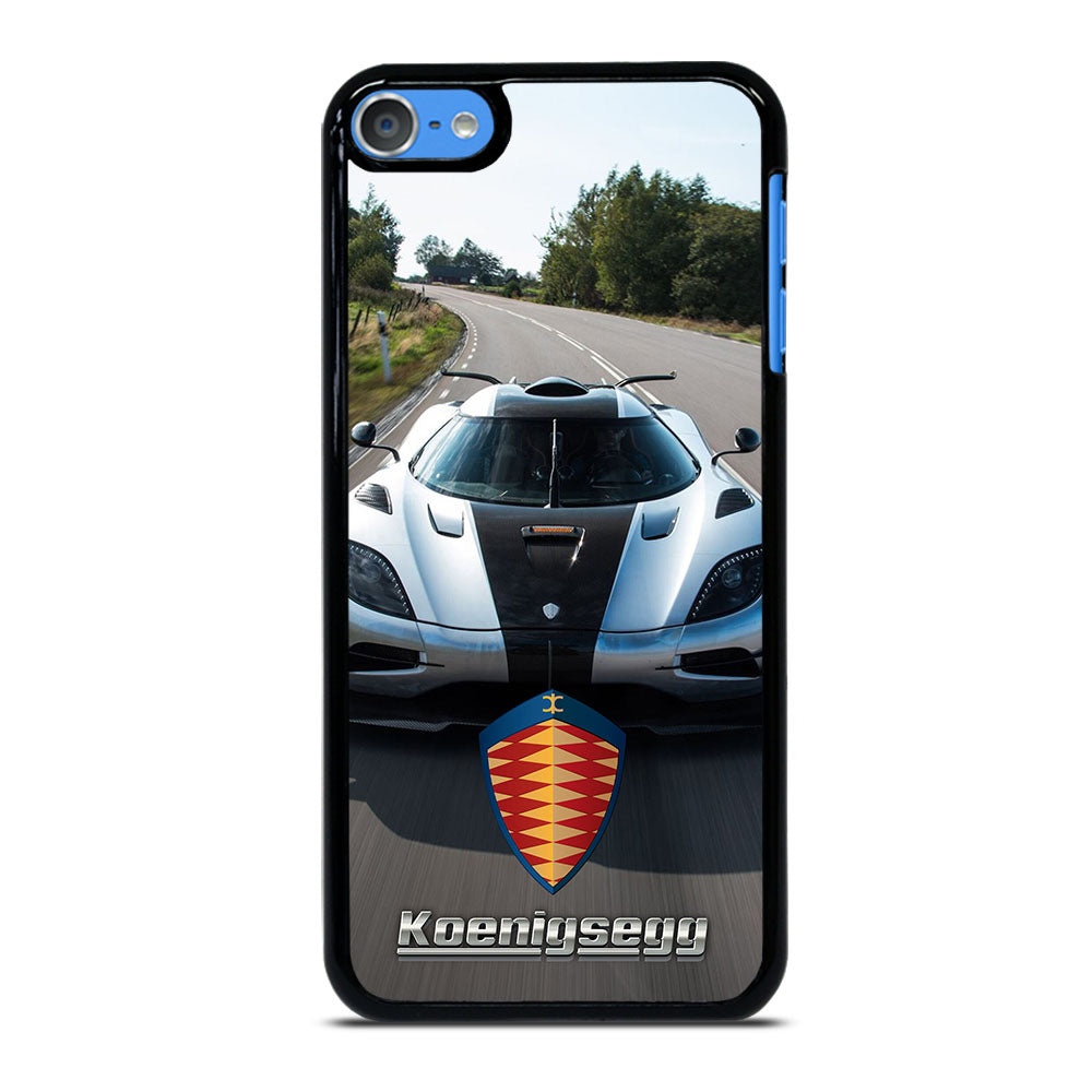 KOENIGSEGG CAR WHITE iPod Touch 7 Case Cover