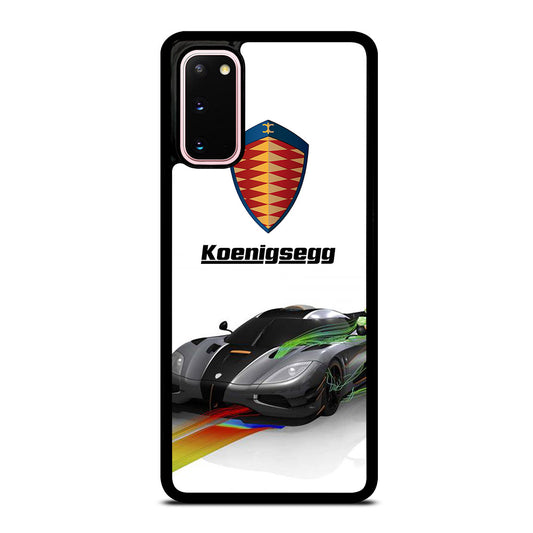KOENIGSEGG GREY CAR Samsung Galaxy S20 Case Cover