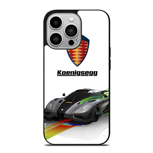 KOENIGSEGG GREY CAR iPhone 14 Pro Case Cover