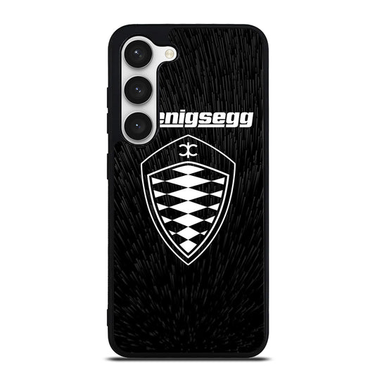 KOENIGSEGG LOGO BLACK Samsung Galaxy S23 Case Cover
