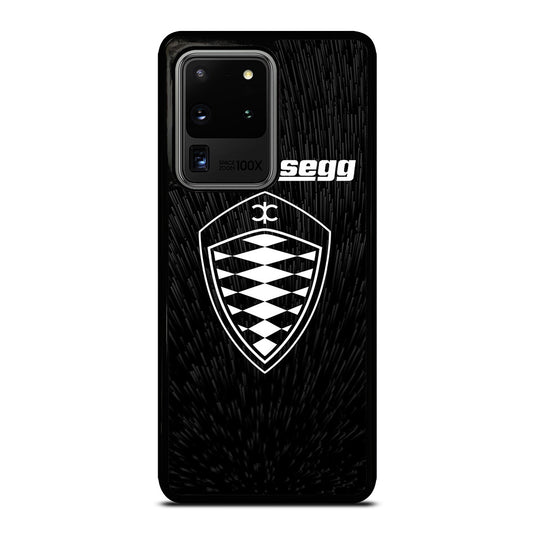 KOENIGSEGG LOGO BLACK Samsung Galaxy S20 Ultra Case Cover