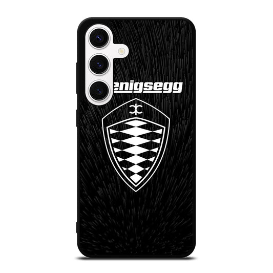 KOENIGSEGG LOGO BLACK Samsung Galaxy S24 Case Cover
