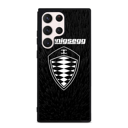 KOENIGSEGG LOGO BLACK Samsung Galaxy S23 Ultra Case Cover