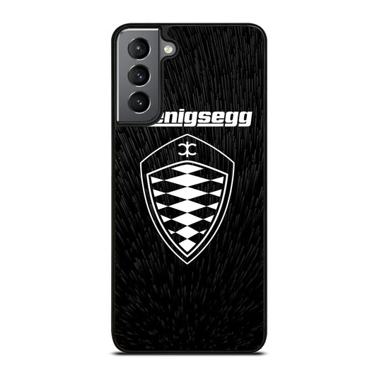 KOENIGSEGG LOGO BLACK Samsung Galaxy S21 Plus Case Cover