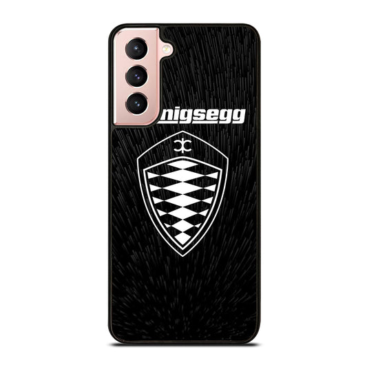 KOENIGSEGG LOGO BLACK Samsung Galaxy S21 Case Cover