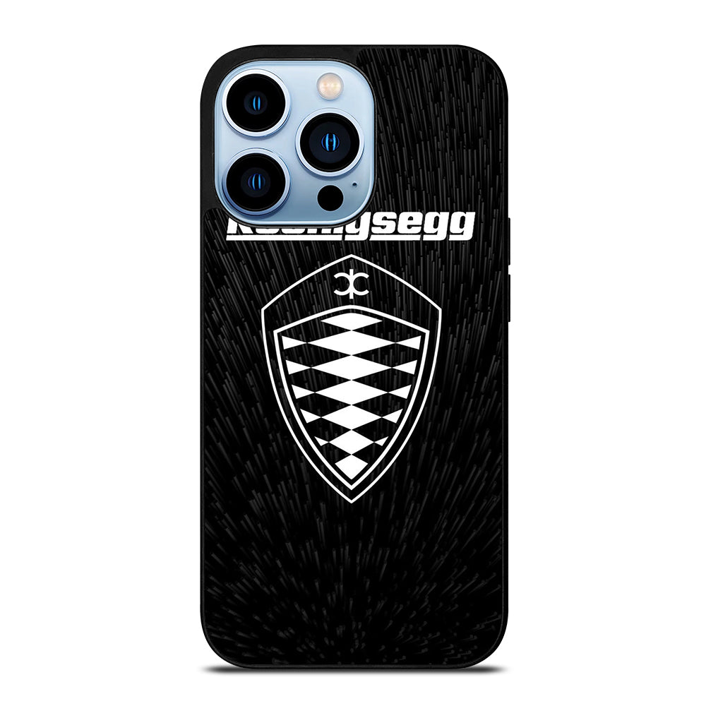 KOENIGSEGG LOGO BLACK iPhone 13 Pro Max Case Cover