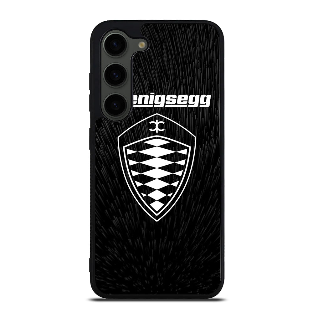 KOENIGSEGG LOGO BLACK Samsung Galaxy S23 Plus Case Cover