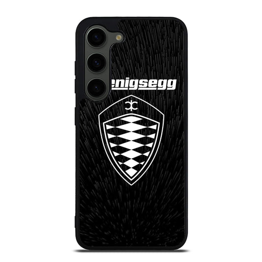 KOENIGSEGG LOGO BLACK Samsung Galaxy S23 Plus Case Cover