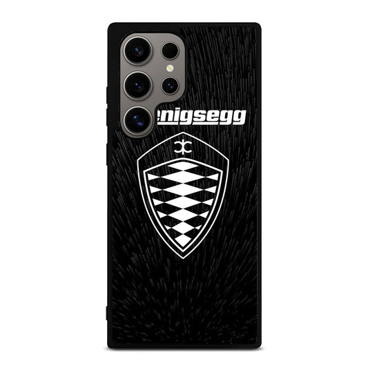 KOENIGSEGG LOGO BLACK Samsung Galaxy S24 Ultra Case Cover
