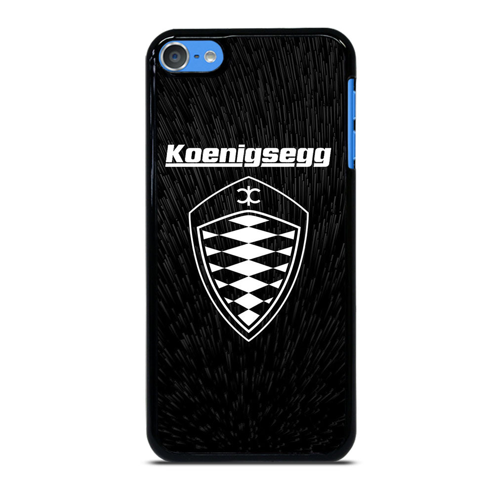 KOENIGSEGG LOGO BLACK iPod Touch 7 Case Cover