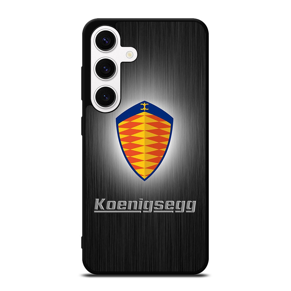 KOENIGSEGG METAL LOGO Samsung Galaxy S24 Case Cover
