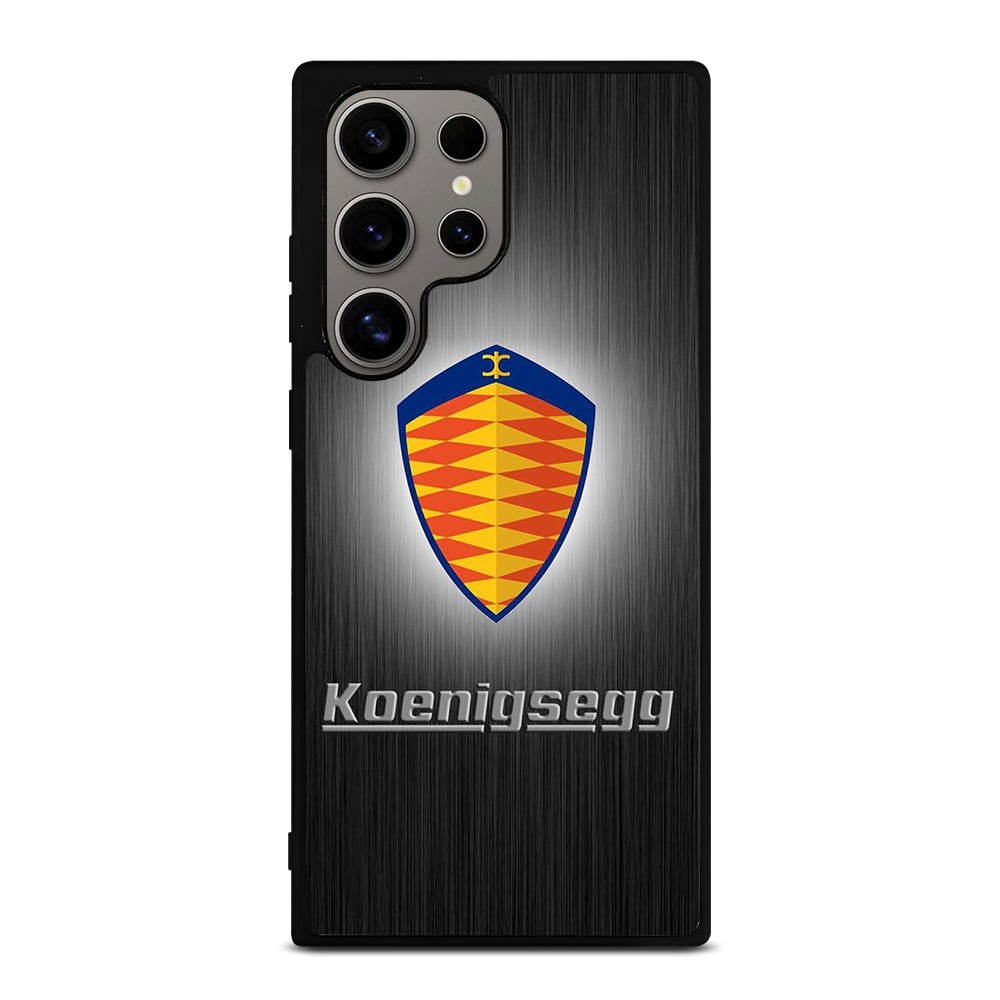 KOENIGSEGG METAL LOGO Samsung Galaxy S24 Ultra Case Cover