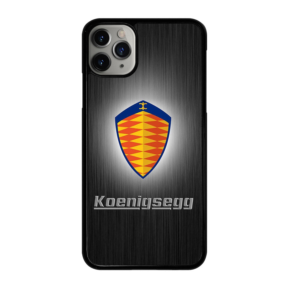 KOENIGSEGG METAL LOGO iPhone 11 Pro Max Case Cover