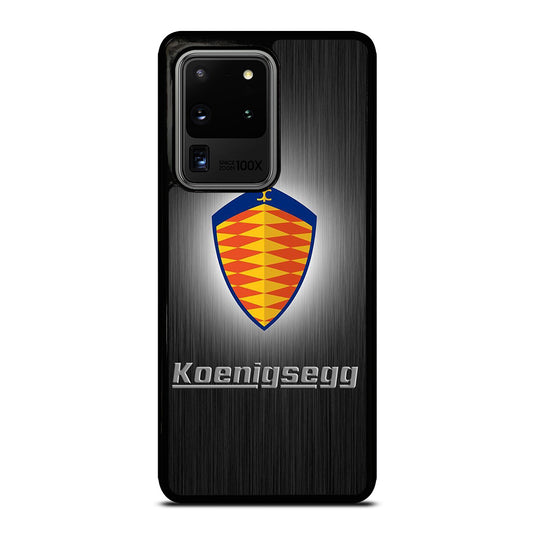 KOENIGSEGG METAL LOGO Samsung Galaxy S20 Ultra Case Cover