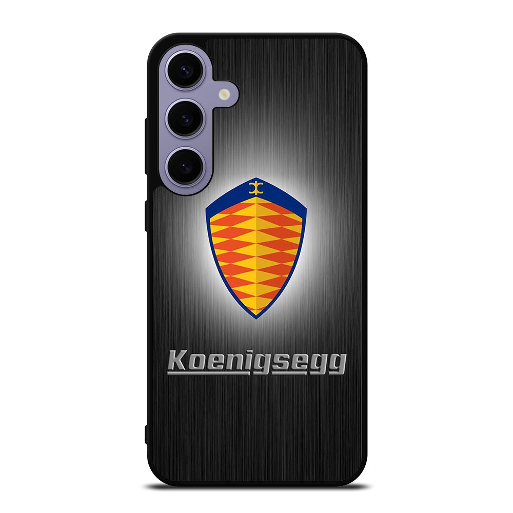 KOENIGSEGG METAL LOGO Samsung Galaxy S24 Plus Case Cover