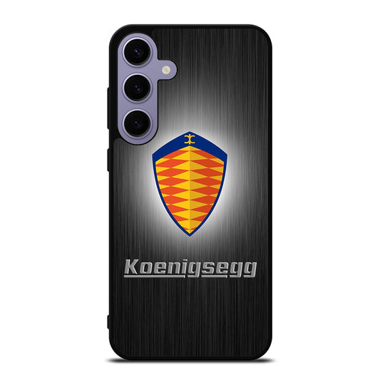 KOENIGSEGG METAL LOGO Samsung Galaxy S24 Plus Case Cover