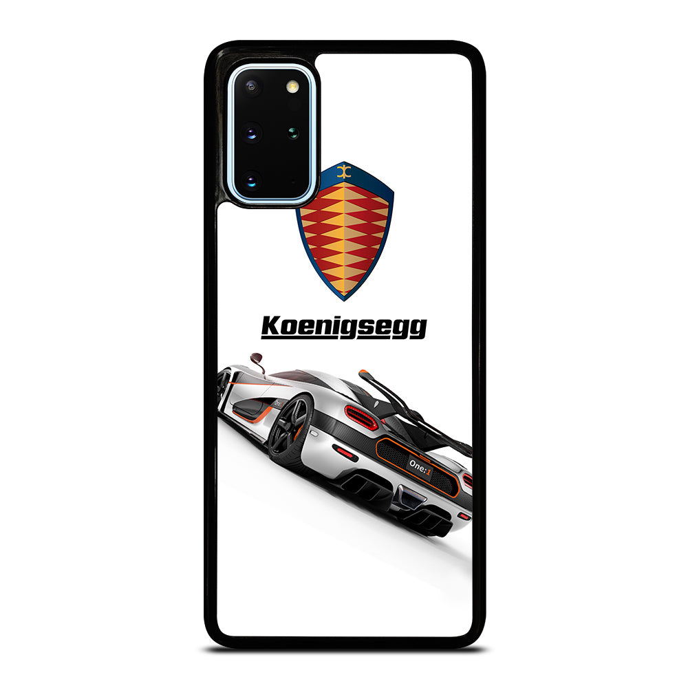 KOENIGSEGG WHITE CAR Samsung Galaxy S20 Plus Case Cover