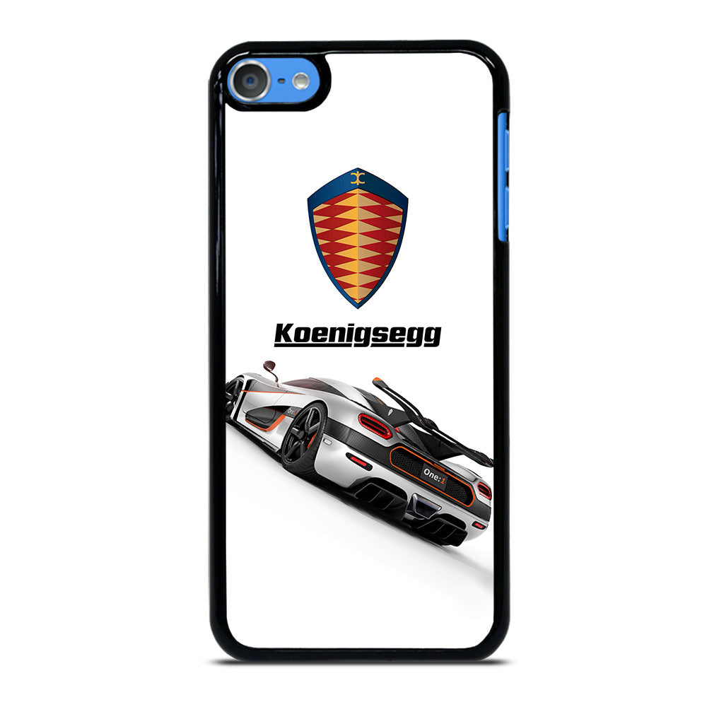 KOENIGSEGG WHITE CAR iPod Touch 7 Case Cover