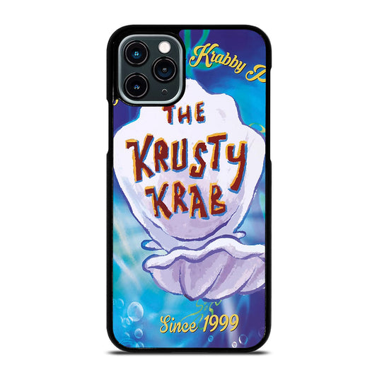 KRUSTY CRAB SINCE 1999 SPONGEBOB LOGO iPhone 11 Pro Case Cover