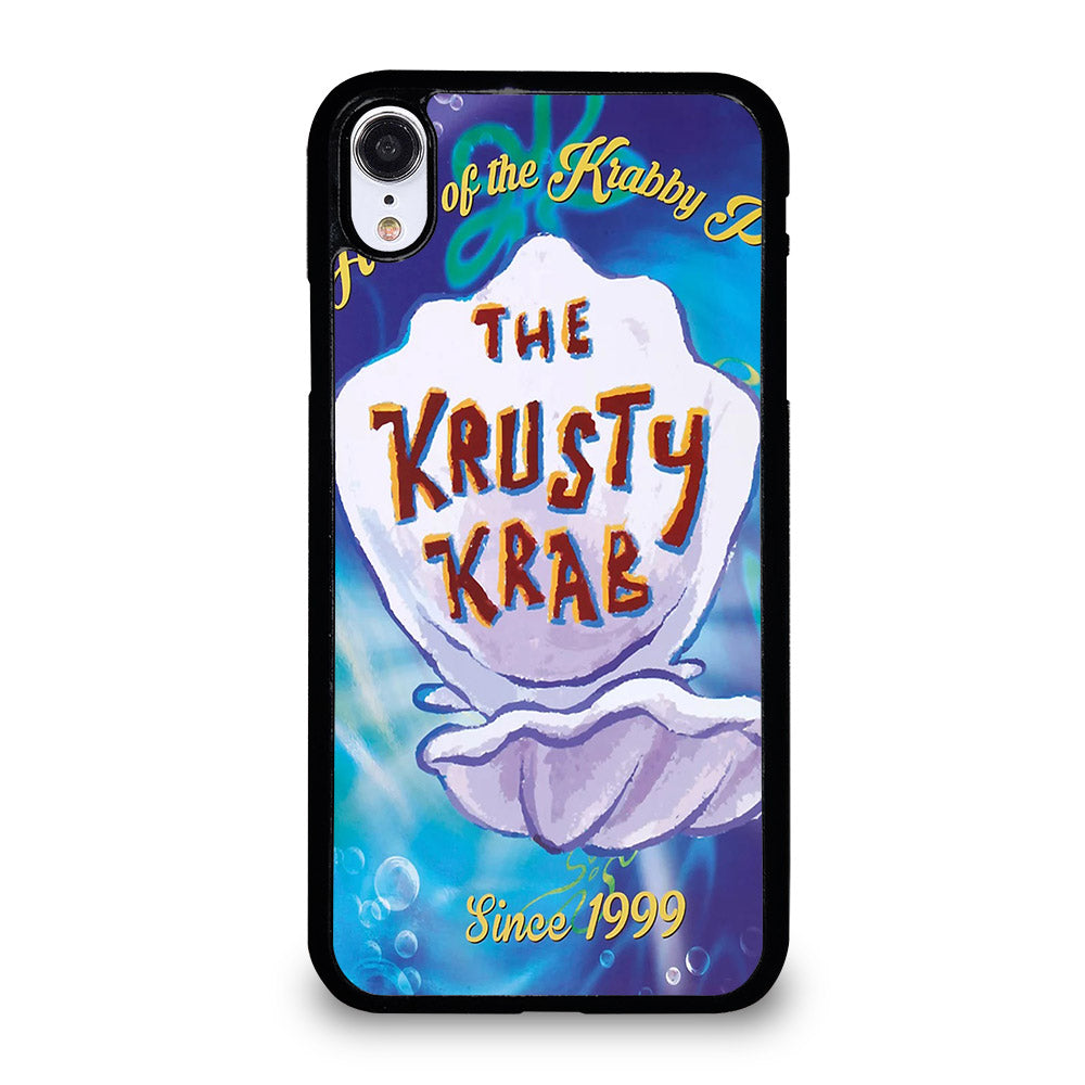 KRUSTY CRAB SINCE 1999 SPONGEBOB LOGO iPhone XR Case Cover