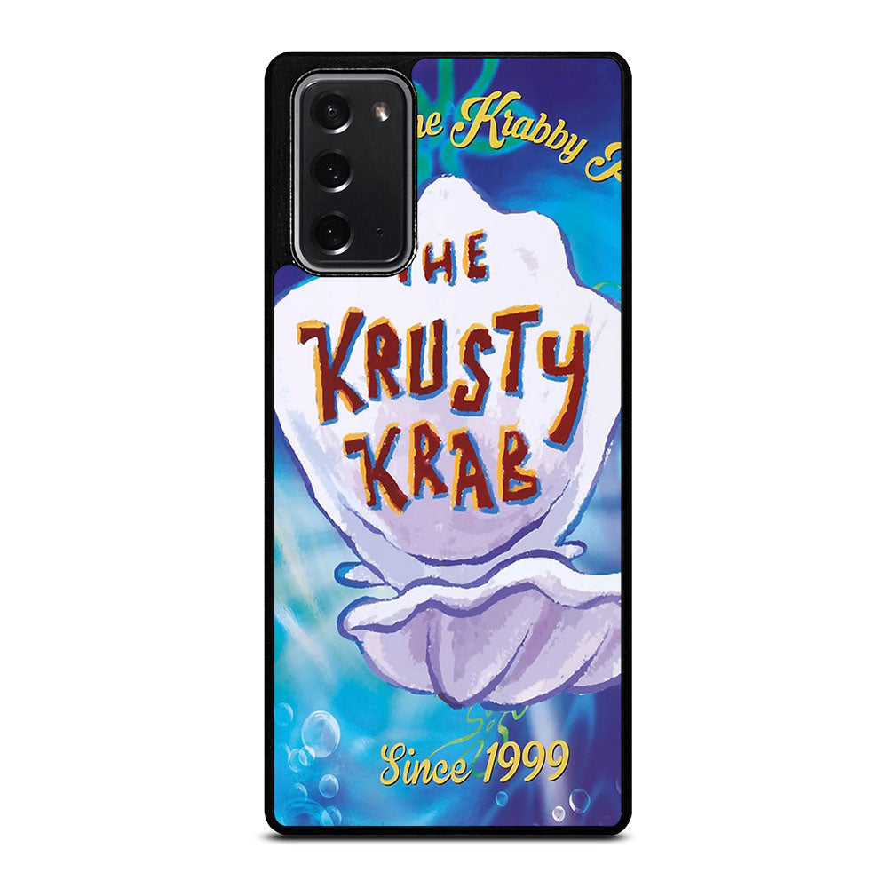 KRUSTY CRAB SINCE 1999 SPONGEBOB LOGO Samsung Galaxy Note 20 Case Cover