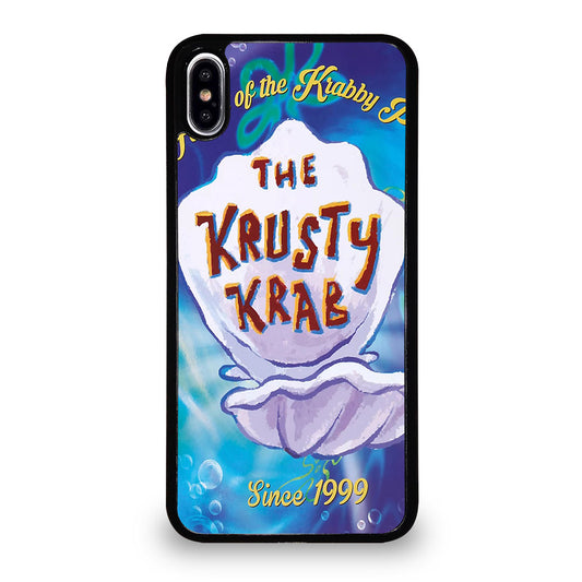 KRUSTY CRAB SINCE 1999 SPONGEBOB LOGO iPhone XS Max Case Cover