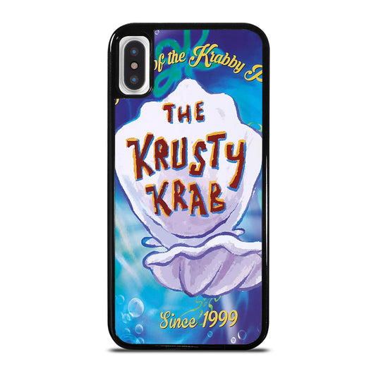 KRUSTY CRAB SINCE 1999 SPONGEBOB LOGO iPhone X / XS Case Cover