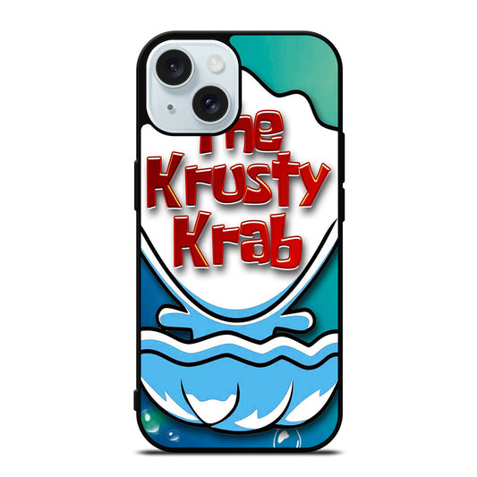 KRUSTY CRAB LOGO SPONGEBOB iPhone 15 Case Cover