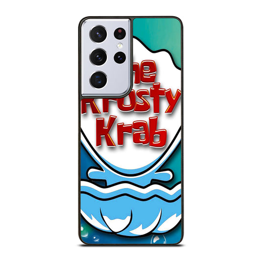 KRUSTY CRAB LOGO SPONGEBOB Samsung Galaxy S21 Ultra Case Cover
