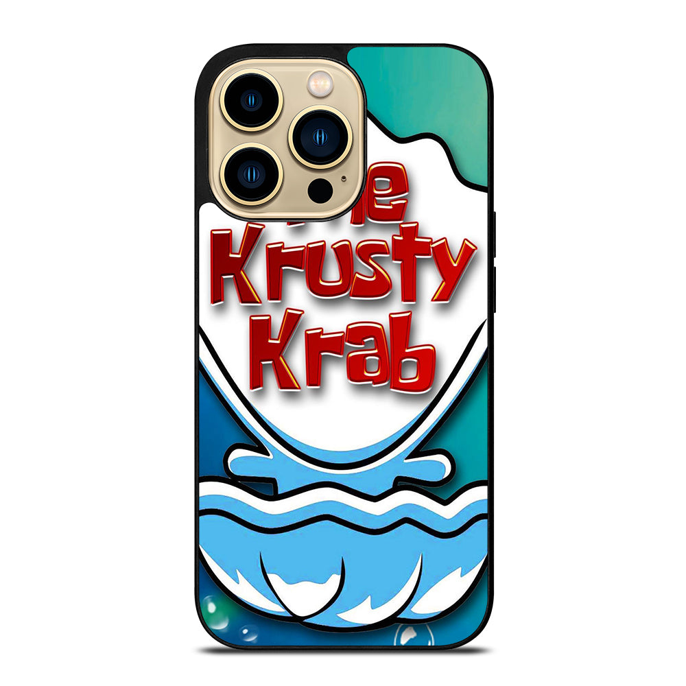 KRUSTY CRAB LOGO SPONGEBOB iPhone 14 Pro Max Case Cover