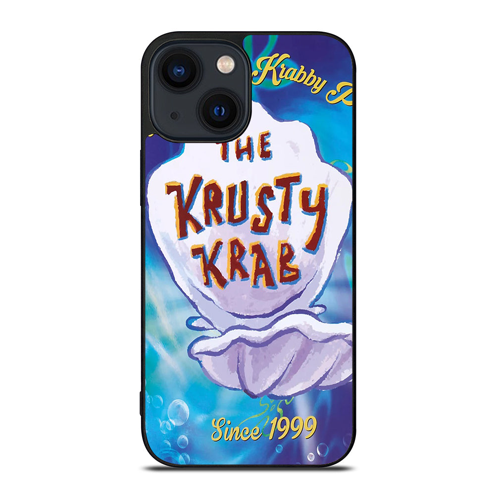 KRUSTY CRAB SINCE 1999 SPONGEBOB LOGO iPhone 14 Plus Case Cover