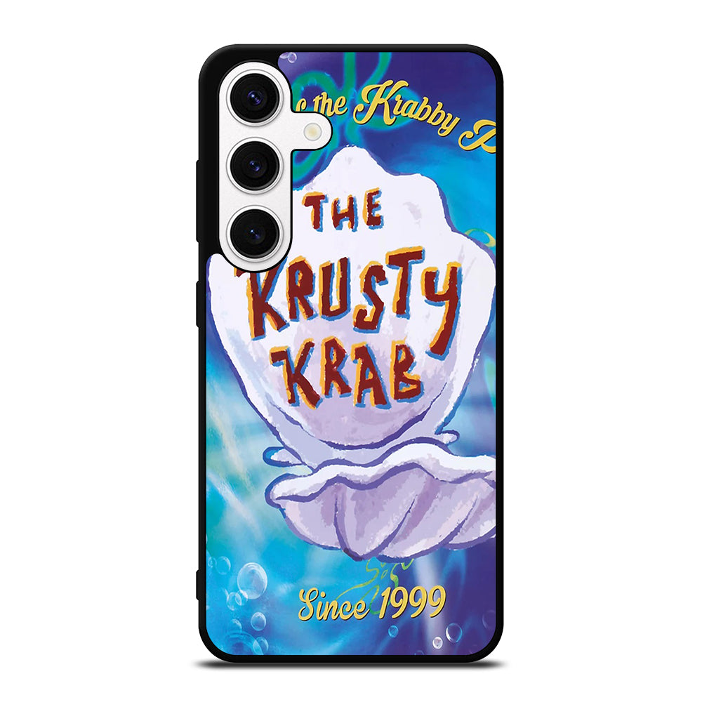 KRUSTY CRAB SINCE 1999 SPONGEBOB LOGO Samsung Galaxy S24 Case Cover