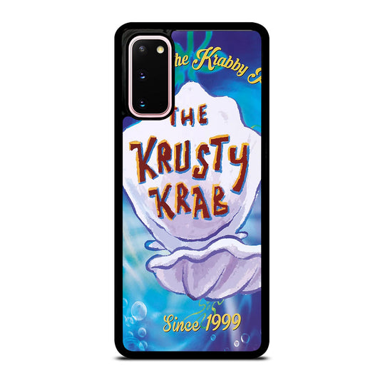 KRUSTY CRAB SINCE 1999 SPONGEBOB LOGO Samsung Galaxy S20 Case Cover