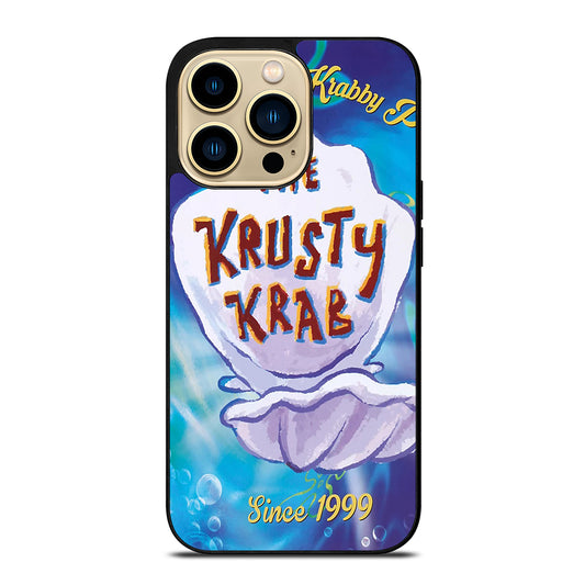 KRUSTY CRAB SINCE 1999 SPONGEBOB LOGO iPhone 14 Pro Max Case Cover