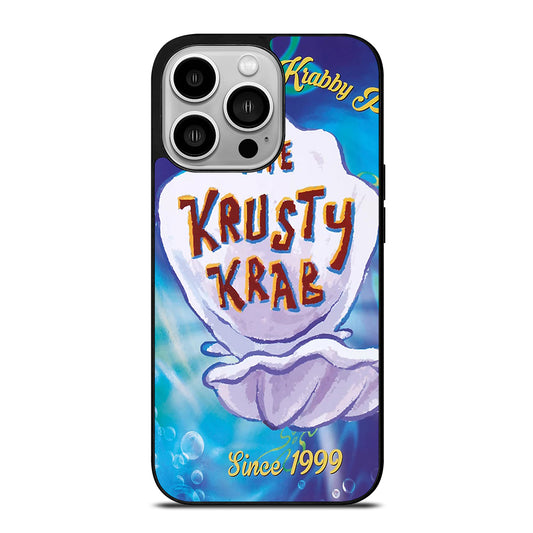 KRUSTY CRAB SINCE 1999 SPONGEBOB LOGO iPhone 14 Pro Case Cover