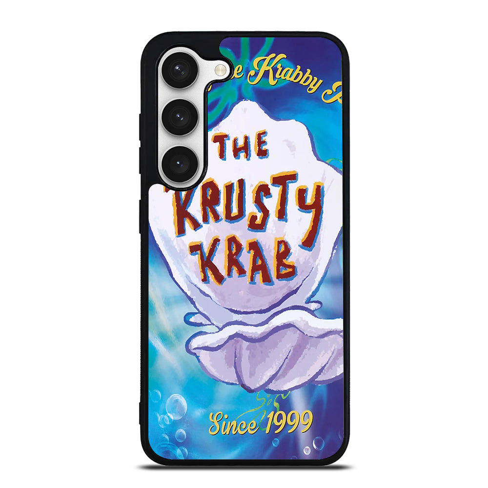 KRUSTY CRAB SINCE 1999 SPONGEBOB LOGO Samsung Galaxy S23 Case Cover