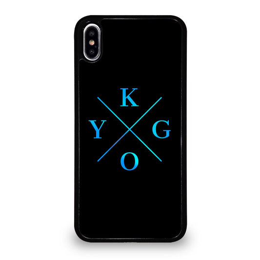 KYGO DJ BLUE LOGO iPhone XS Max Case Cover
