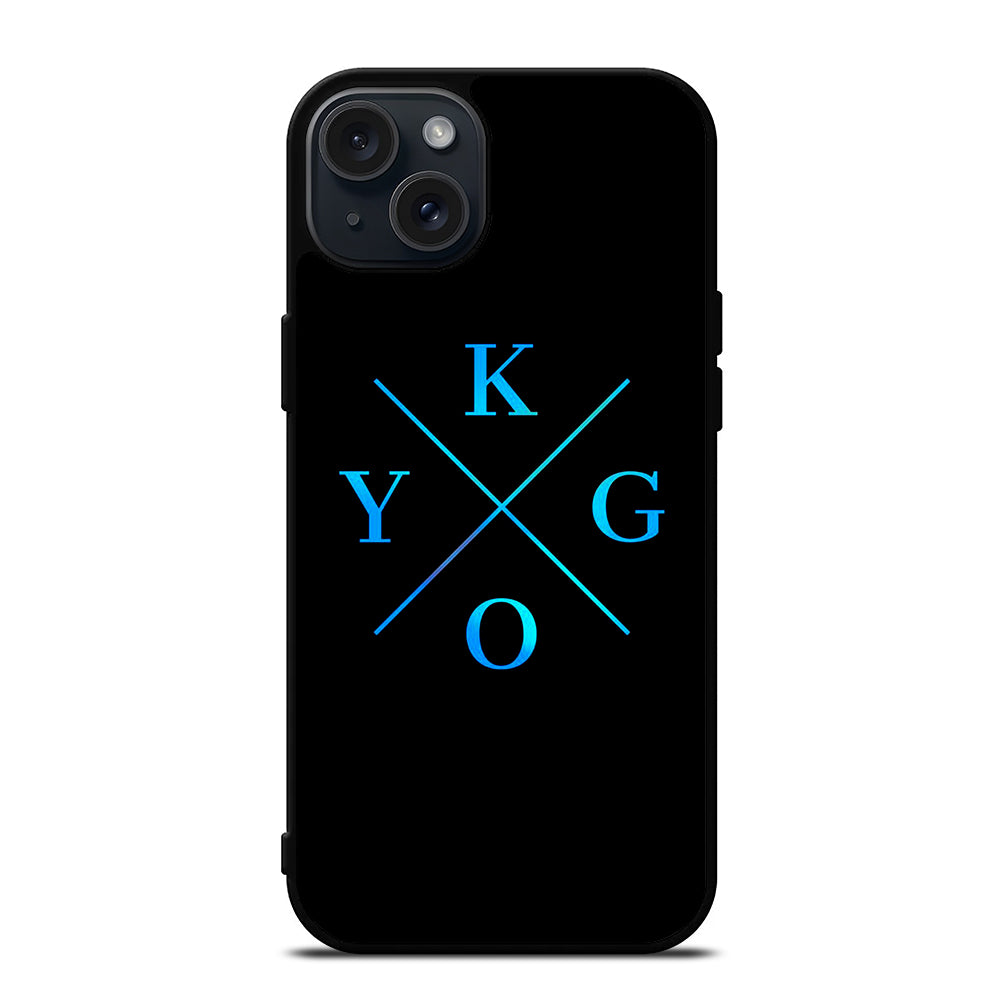 KYGO DJ BLUE LOGO iPhone 15 Plus Case Cover