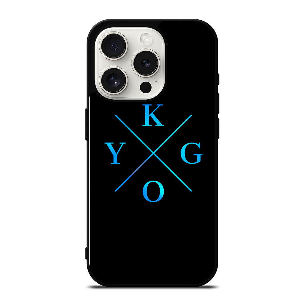 KYGO DJ BLUE LOGO iPhone 15 Pro Case Cover