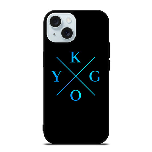 KYGO DJ BLUE LOGO iPhone 15 Case Cover