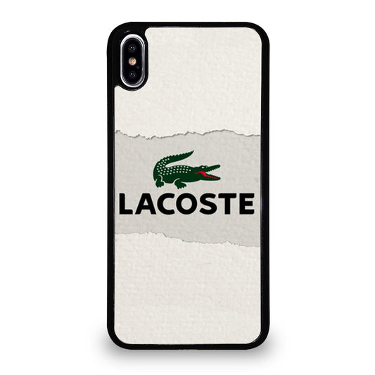 LACOSTE LOGO 1 iPhone XS Max Case Cover