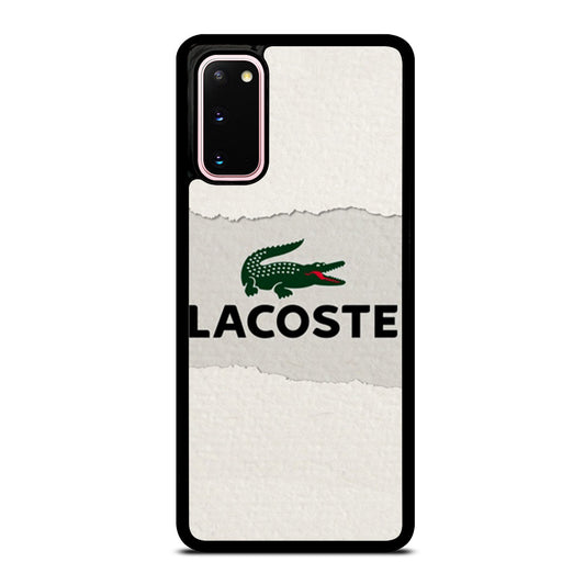 LACOSTE LOGO 1 Samsung Galaxy S20 Case Cover