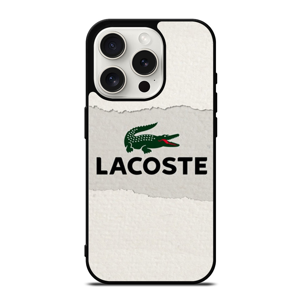 LACOSTE LOGO 1 iPhone 15 Pro Case Cover
